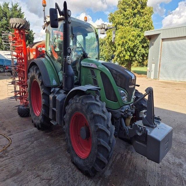 Fendt 516 Tractor 90HP Diesel Engine 4WD Agricultural Machinery Heavy Duty Pump Plowing Harvesting Mini Farm - Image 5