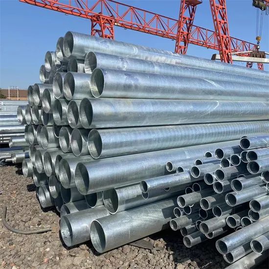 Construction Steel Pipe Galvanized Round Steel Pipe/Tube - Image 5