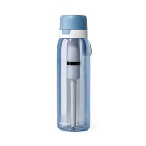 27oz Premium Plastic Filter Water Bottle Origin China Model NO. WB27 HS Code 8421211000 Trademark Eastcooler Specification 7.8*7.8*26 - Image 3
