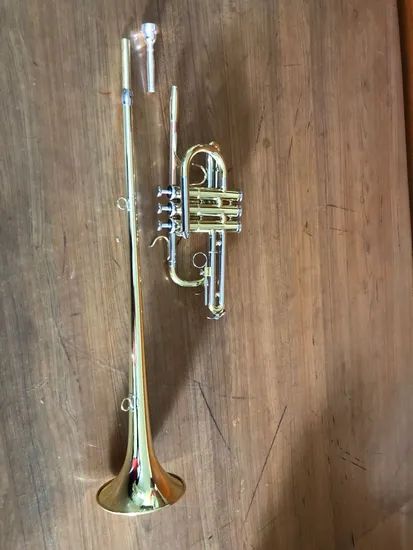 Herald Trumpet/ Bb Trumpet/ Professional Herald Trumpet Color Gold Kind Trumpet Origin China Age Adult/Juior Trademark - Image 4