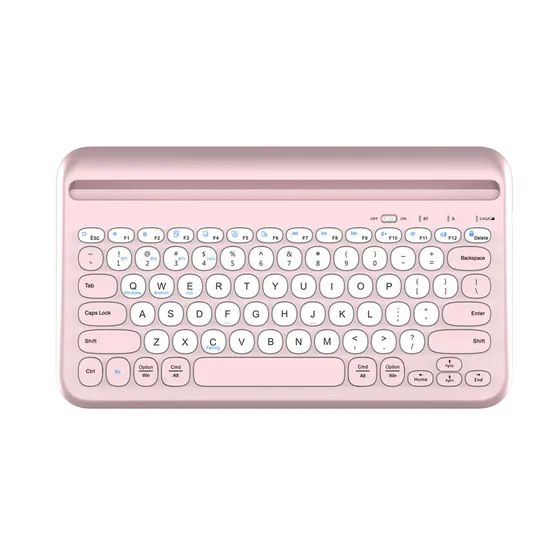 Wireless 2.4G and Bluetooth Dual Mode Slot Keyboard for Table and Phone - Image 6