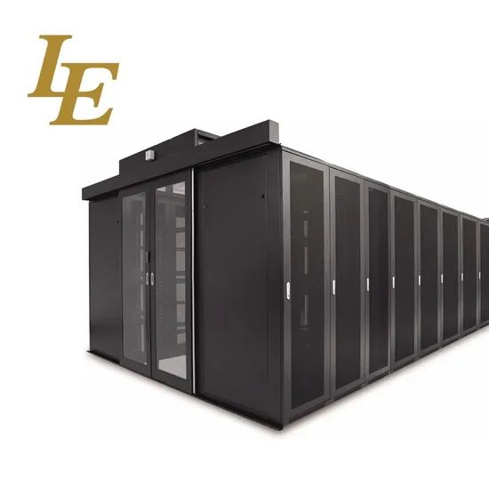 Le Cold Aisle Containment System Modular Data Center Network Cabinet ...