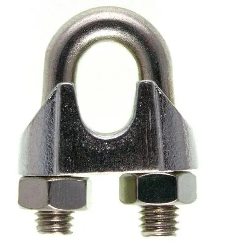 DIN 741 Fasteners Steel Wire Rope Clips 14mm - Image 1