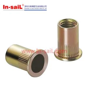 Stainless Steel Thread Rivet Nut Flat Head Threaded Binding Rivet Nut Blind Rivet - Image 3