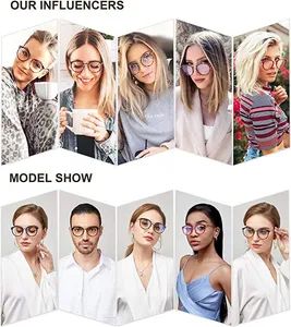 Customized Anti Blue Light Metal Frames for Eyeglasses - Image 2