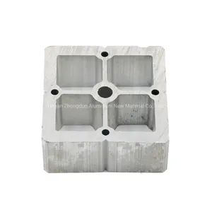 Aluminum Extruded Profile for Posts, Bottom Rails, Splice Plates, Corner Caps - Image 6