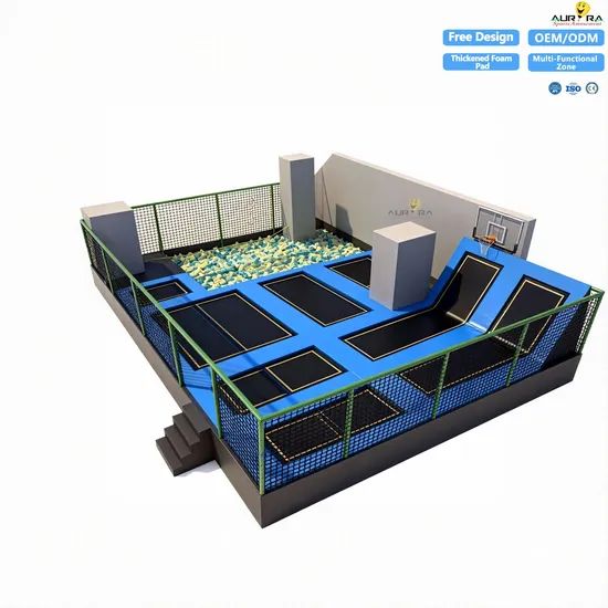 Commercial Adult Trampoline Park Airbag Landing Equipment - Image 1