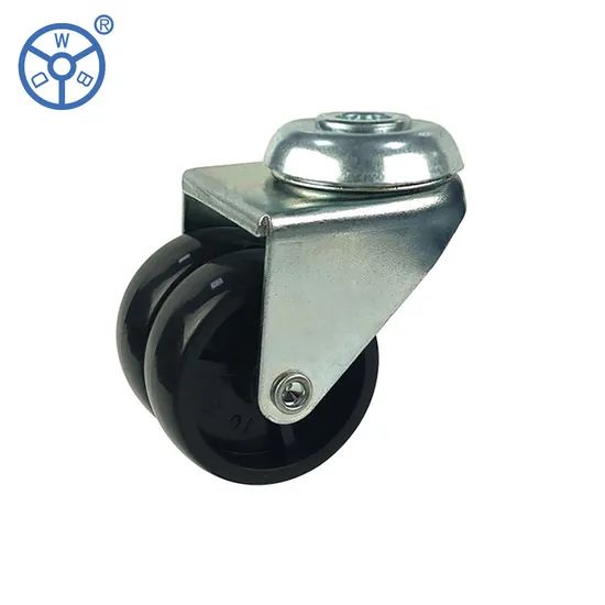 Two Wheels Castor 2 Inch 3 Inch Plats Caster for Furniture Brand Wbd Trademark WBD Model NO. I001e Video Available Sample - Image 3