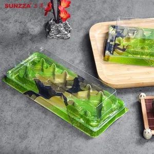 Disposable Food Container Dust-Proof Protection Disposable Takeaway Food Sushi Boxes - Image 6
