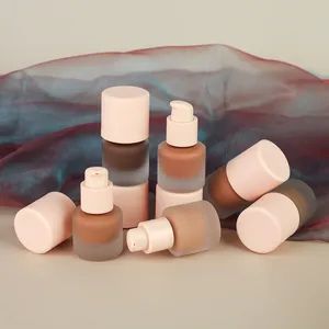Makeup Foundation Lightweight Full Coverage Matte Liquid Foundation Waterproof Foundation - Image 2