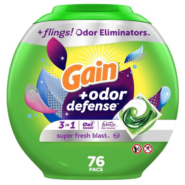 Gain Flings 3-in-1 Original Scent Laundry Detergent Pacs, 20 count - Image 2