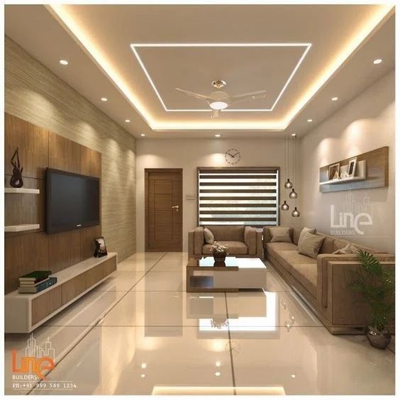 Gypsum Sealing Works Interior Designing Brand R.E Material SS Color Greyt Finish Polish Thickness 12 mm Insulation - Image 6