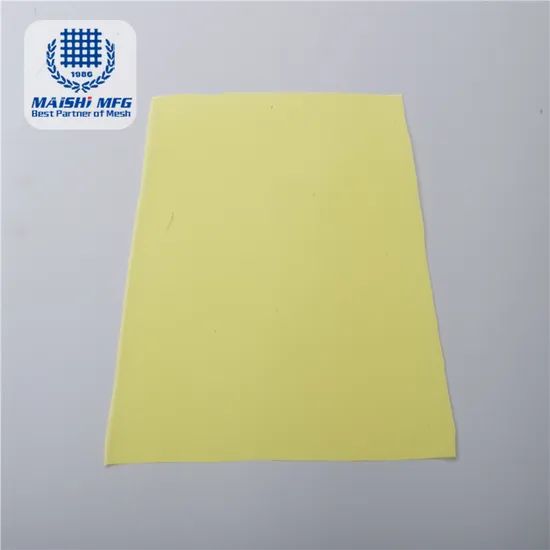 Polyester Mesh Fabric Silk Screen Printing Mesh Model NO. 296 Elasticity Low Width 0.6m-3.6m Trademark MAISHI HS Code - Image 6