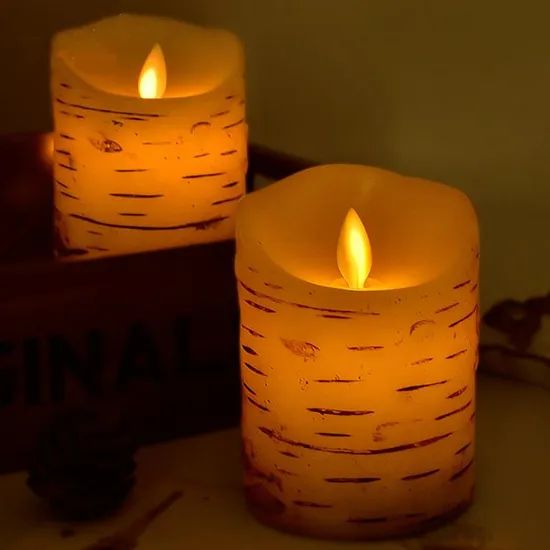 Home Decoration Rechargeable Flameless LED Candle with Remote - Image 4