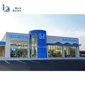 Steel Structure Engineering Construction Building for Shops HS Code 9406 Origin China Rainspout PVC Pipe Trademark - Image 3