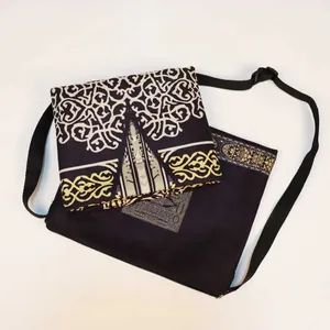 Factory Wholesale Prayer Mat Rug with Bag Muslim Carpet Rug Set Travel - Image 2