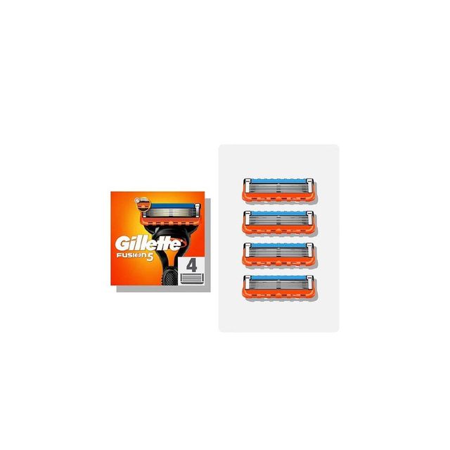 Premium Gillette Fusion blades for sale in large quantity for global supply - Image 4