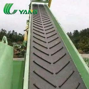 Professional Transport Material Patterned Chevron Herringbone Rubber Conveyor Belt - Image 5