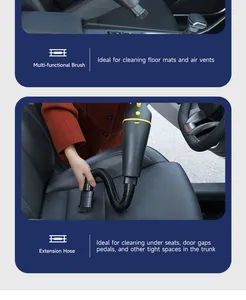 Compact Car Vacuum Cleaner with Powerful Suction for Easy Cleaning - Image 6