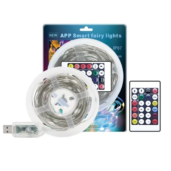 Colorful Twinkling Christmas Tree Light String for Home Decor - Image 4