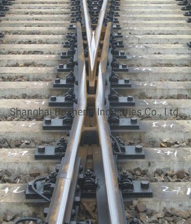 Alloy Steel Turnout Frog Assembled 1Y MOQ100 China 730230 Origin China Type Turnout HS Code 730230 Transport Package Assambling - Image 1
