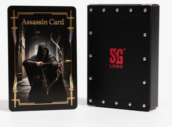Printed Custom Playing Cards Game Flash Cards with Display Box - Image 6