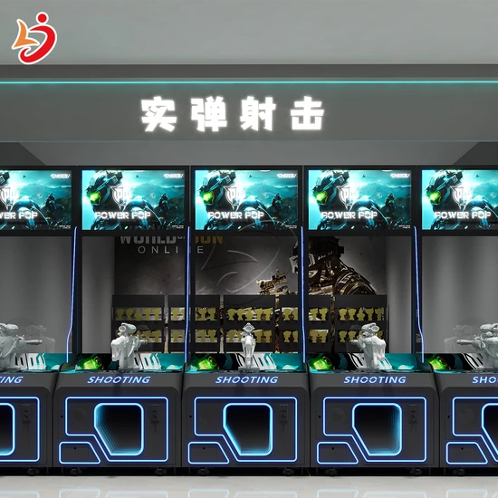 Immersive Gun Shooting Simulator Arcade Game Machine Coin Operated Interactive Live- Fire Equipment - Image 2