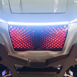 Golf Cart Accessory Full-Width Light Bar Type Light Trademark boom HS Code 8512209000 Origin Made in China Model NO. - Image 2