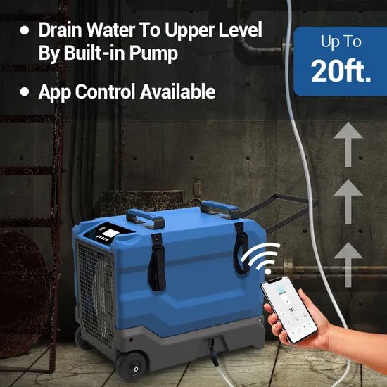 Rotomolding 85 Pints Lgr Air Drying Flood Restoration Dehumidifiers - Image 4