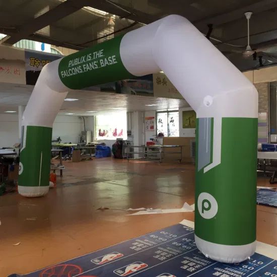 Custom Size Inflatable Arch for Outdoor Events Advertising Origin China Model NO. TJ010 Technics Sewing Trademark - Image 1