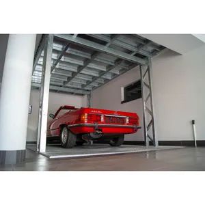 Compact Electric Car Lift System for Small Garage Space Origin China Trademark HR Weight 1000 Kg Model NO. CK718 Moves Stationary - Image 3