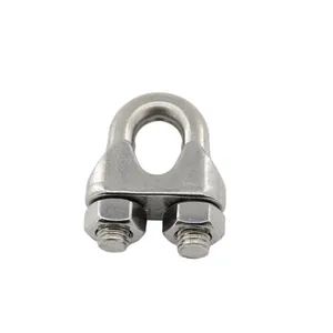 High Polished DIN741 Wire Rope Clip Rigging Hardware Fittings - Image 2