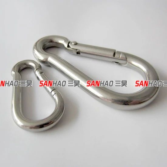 Rigging Hardware Climbing Stainless Steel 304 316 Spring Snap Hook - Image 1
