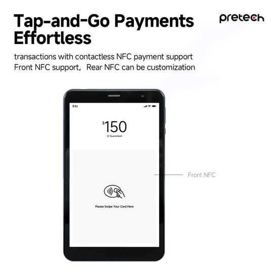 Facing NFC POS Tablet PC Android System POS Terminal Vending Machine - Image 5
