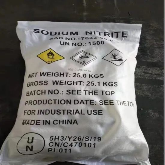 Nano2 Sodium Nitrite for Food 99% Smell No Purity ≥99% Impurity No Origin China Colour Yellow Stability Yes Hazardous - Image 5