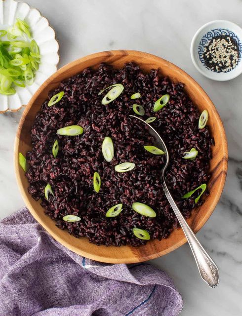 Black rice ORGANIC 1kg Wholegrain Rice - Image 3