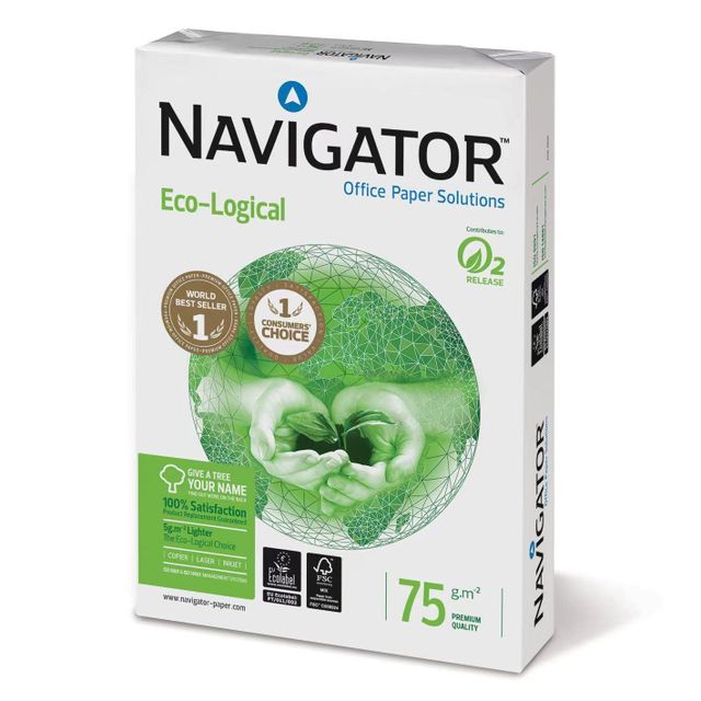 Office Essentials With Navigator A4 Copy Paper Clear Printing Pages Export Carton Packing For Worldwide Import - Image 4