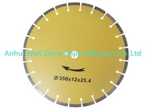 Laser Welding Asphalt Saw Blade Origin China Model NO. WD-1401 HS Code 8202390000 Application Concrete Service ODM, OEM, etc. - Image 6