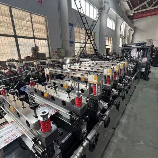 Bus Type Three Side Sealing Plastic Bag Making Equipment with Material Storage Device - Image 5