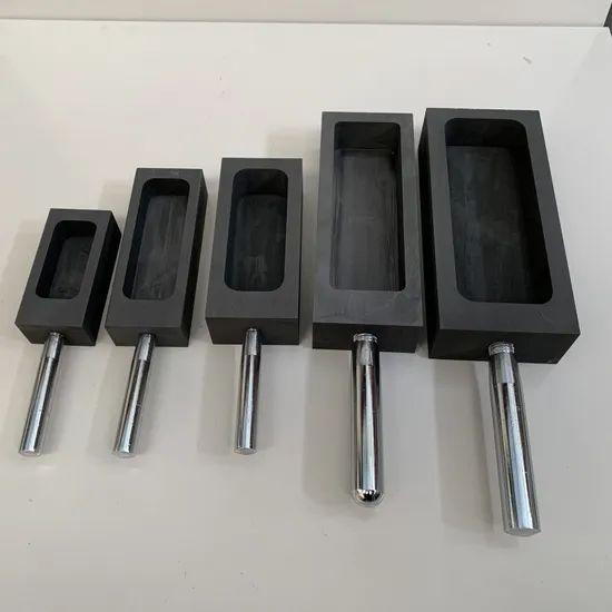 Custom Graphite Mold for Gold Silver Ingot Casting - Image 4