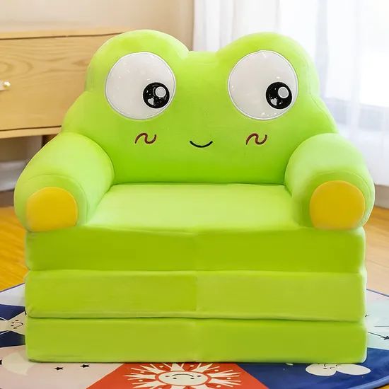 Cartoon Style Children′ S Folding Sofa - Image 1