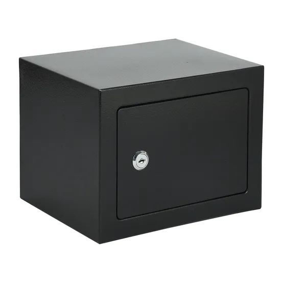 Small Money Safe Boxs Security Safes with Key Box for Jewellery Money Valuables - Image 5