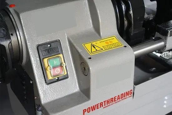 3inch Pipe Threading Machine with BSPT/NPT Die - Image 3