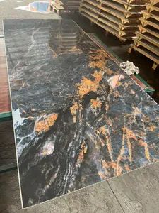 UK Golden Marble 1m PVC 1cm 1000x2400mm Indoor Customized Sheets MOQ100 1Y - Image 4