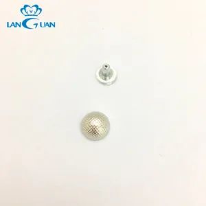 11mm Lattice Pattern Rose Gold Jeans Pocket Rivet Alloy Custom Design Rivet - Image 1