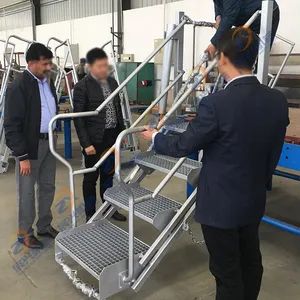 4 Steps Manual Isolation Folding Stairs - Image 6