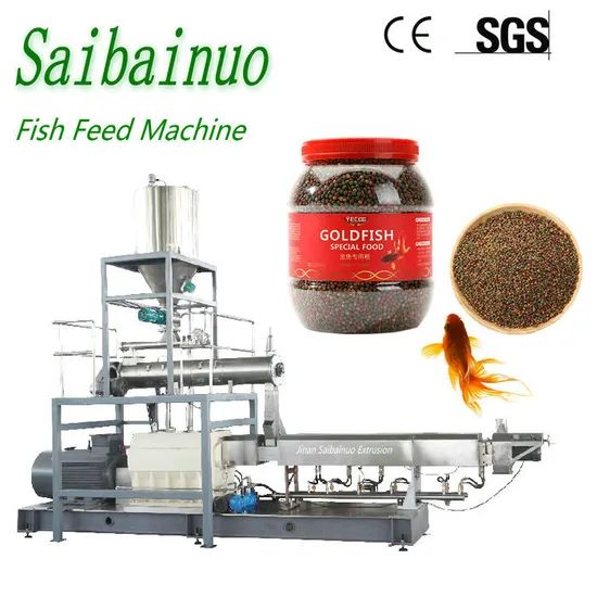 Saibainuo SLG65III SLG70II Floating Fish Feed Making Machine 150-500kg/Hr Auto 38CrMoAl Steel 1Y Warranty - Image 3