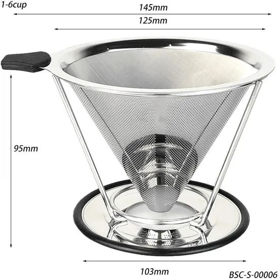 Stainless Steel Replacement Inner Filter Funnel for Water Dispensers - Image 5