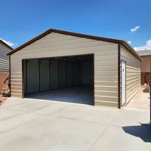 Custom Low-Cost Prefabricated Steel Structure Warehouse Building Prefab Garages Building Kits - Image 6