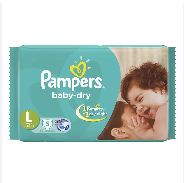 Pampers Baby Dry Nappies/ New born Baby Diapers size 2 size 4 and Jumbo baby pampers - Image 4